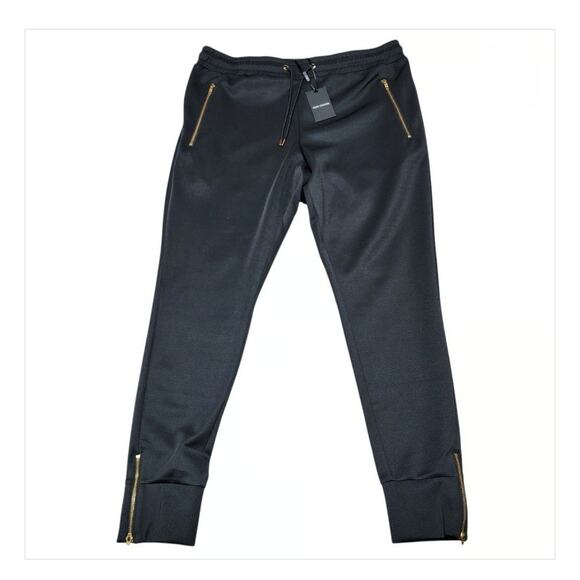 NEW Good Counsel Pippen Track Pants Zip Pockets Athletic Black Drawstring 4XL - Picture 1 of 8